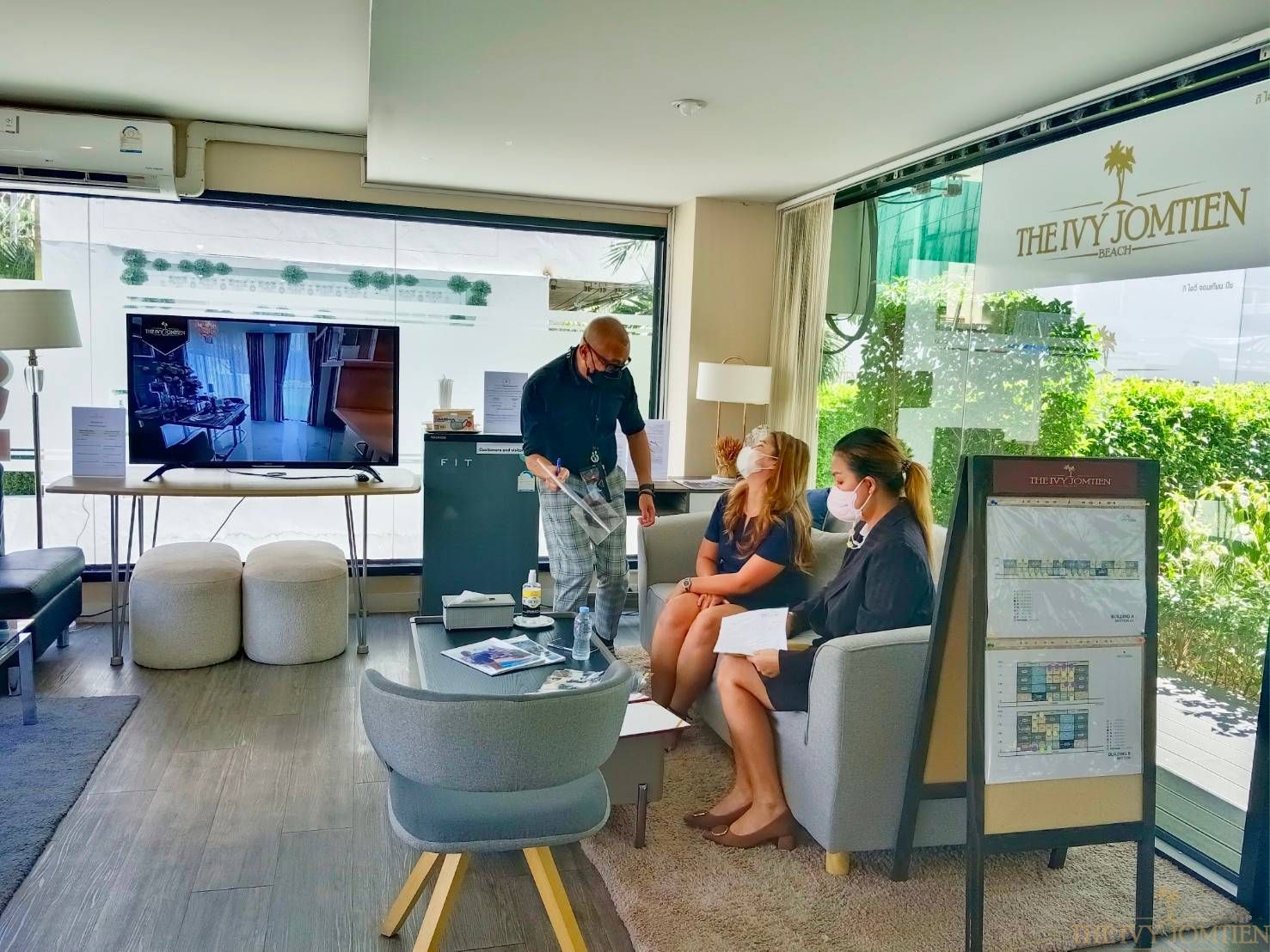 ขอบคุณ Pattaya Prestige Properties company ที่ให้ความสนใจเข้าชมโครงการ เข้าร่วมเป็นพันธมิตรการตลาด และ ดูความคืบหน้าโครงการ ในที่นี้•••ขอขอบพระคุณที่ให้ความมั่นใจให้เจ้าหน้าที่แนะนำแผนการลงทุน The Ivy Jomtien Beach จัดทั้งค่าคอม และ โปรทองเพียบจุใจจร